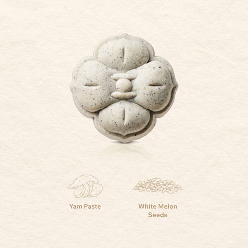 Multi Layer Mooncake - Black Sesame Yam